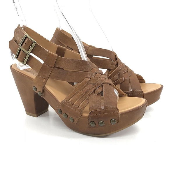 Kork Ease Shoes - Kork Ease Sandals Leather Wedge Strappy Heels